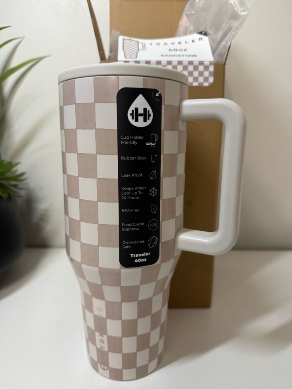 HydroJug Sandstone 40 oz Traveler